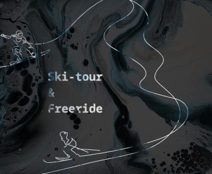 след на снегу